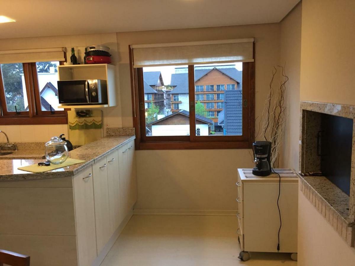 Apartamento Centro Gramado-Localizacao Perfeita Exterior foto