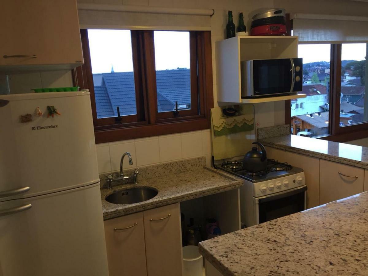 Apartamento Centro Gramado-Localizacao Perfeita Exterior foto